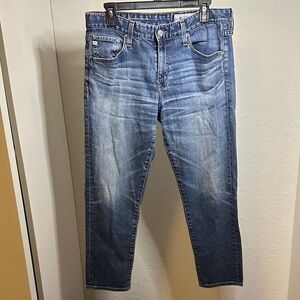 AG Women’s The Ex Boyfriend Slim Classic Blue Denim Slouchy Slim Jeans